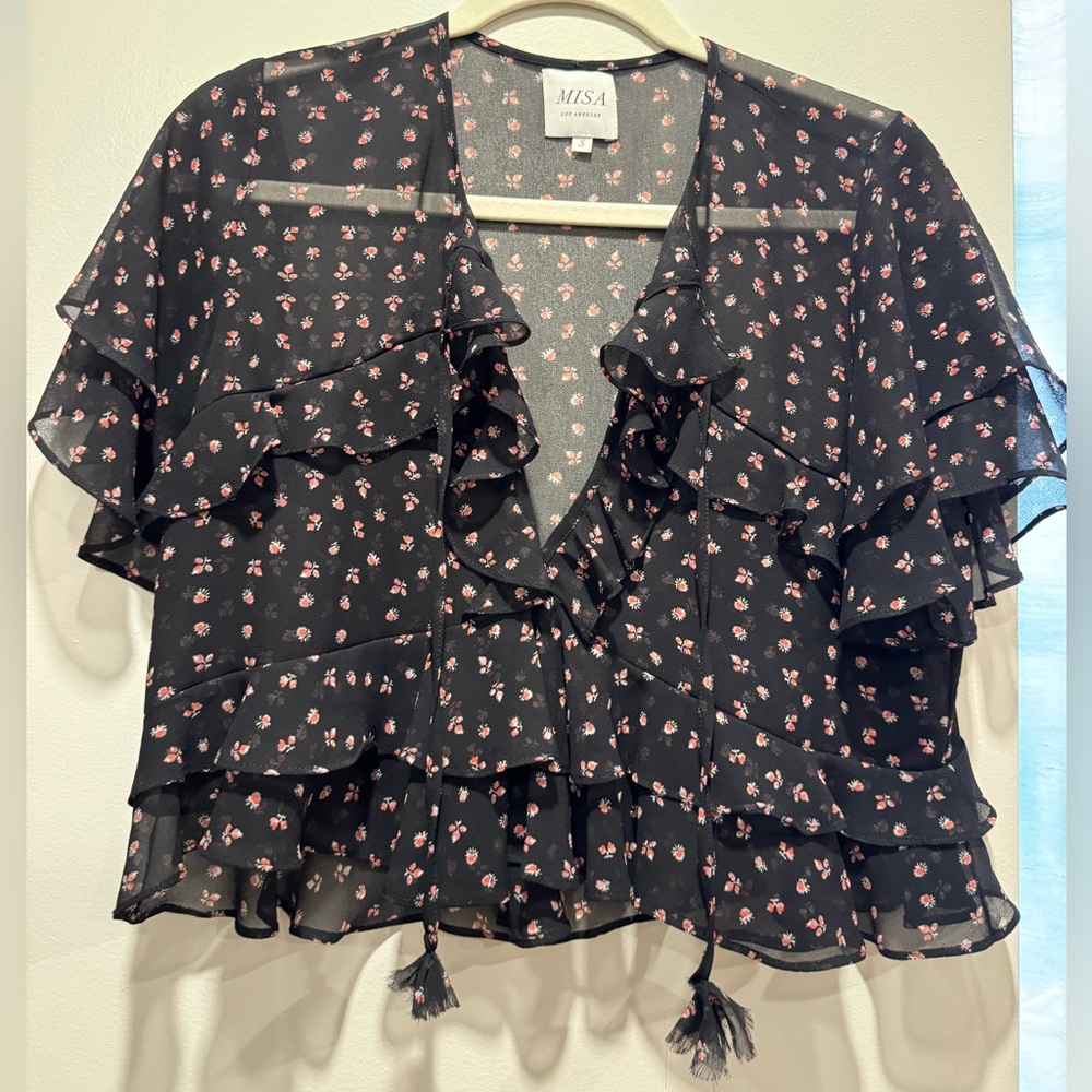 MISA Raziela Top in Ditsy Floral